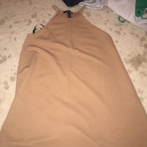 Tan dress- never been worn